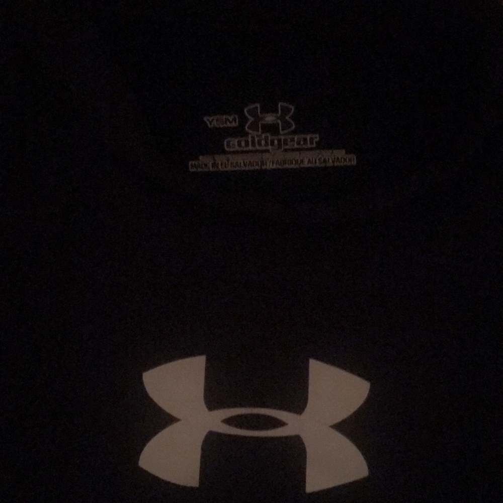 Youth long sleeve black under armour - Picture 2 of 3